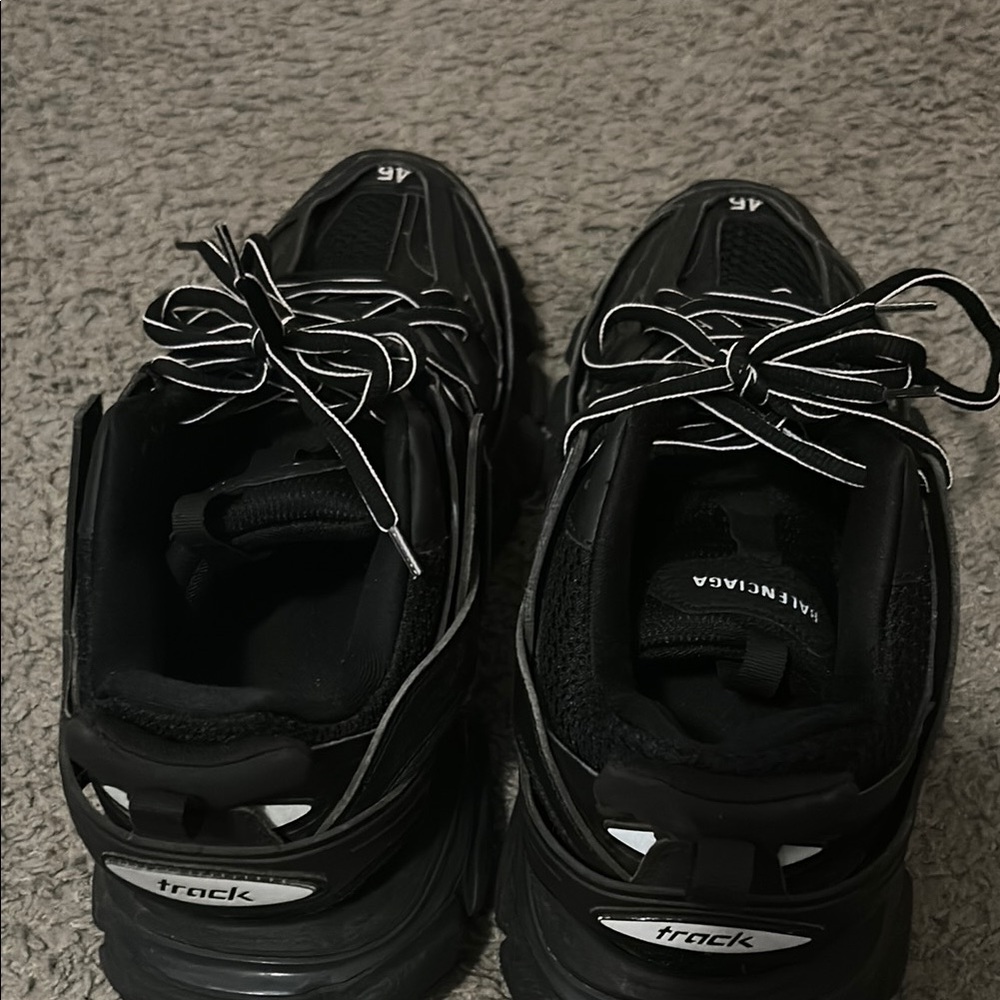 Balenciaga Black Track Sneakers